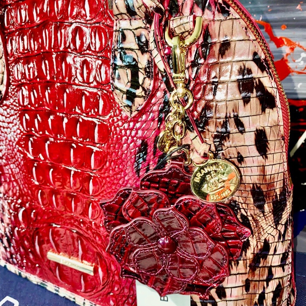Brahmin in Ruby red Satchel